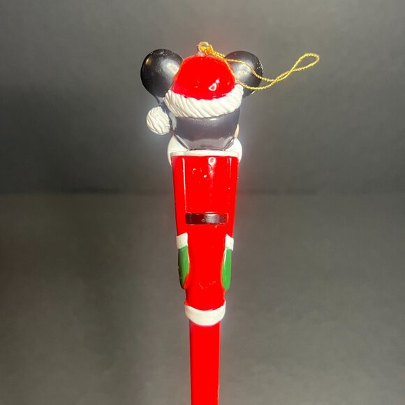 VTG Walt Disney Santa's World Kurt Adler Mickey Mouse Icicle Christmas Ornament - Picture 5 of 7